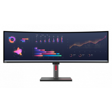 Lenovo P49w-30 49" 5120x1440 2000:1 350N 4ms HDMI+DP+Thundebolt+USB+USB-C+RJ45 dock+dobijanie NTB