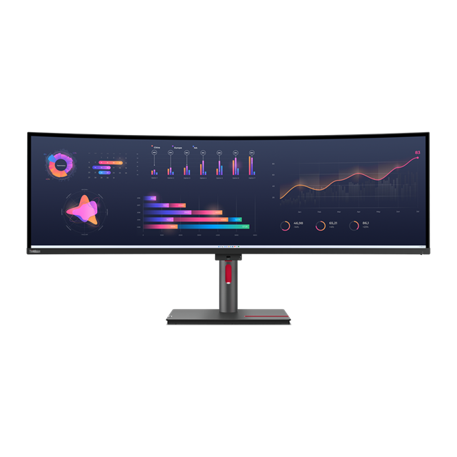Lenovo P49w-30 49" 5120x1440 2000:1 350N 4ms HDMI+DP+Thundebolt+USB+USB-C+RJ45 dock+dobijanie NTB
