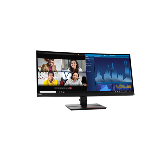 Lenovo P34w-20 34.14" 3440x1440 2K 1000:1 300nits 4ms HDMI+DP+USB+USB-C lift repro webcam 3y VESA