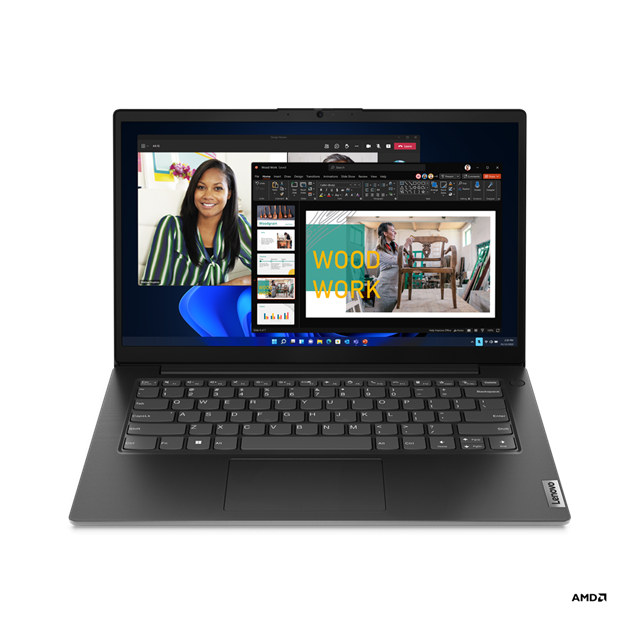 Lenovo V14 G4 AMN, Ryzen 5 7520U, 14.0˝ 1920x1080 FHD, UMA, 8GB, SSD 256GB, W11Pro, matný, 2y CI