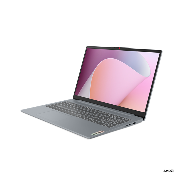 Lenovo IP Slim 3 15AMN8 , Ryzen 3 7320U, 15.6˝ 1920x1080 FHD, UMA, 8GB, SSD 512GB, W11H, šedá, 2y CI