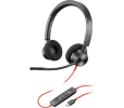 Náhlavná súprava Poly Blackwire 3320 USB-C/A