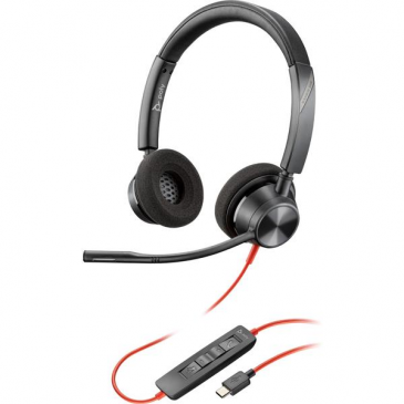 Náhlavná súprava Poly Blackwire 3320 USB-C/A