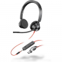 Náhlavná súprava Poly Blackwire 3325 MS USB-C/A + 3,5 mm jack