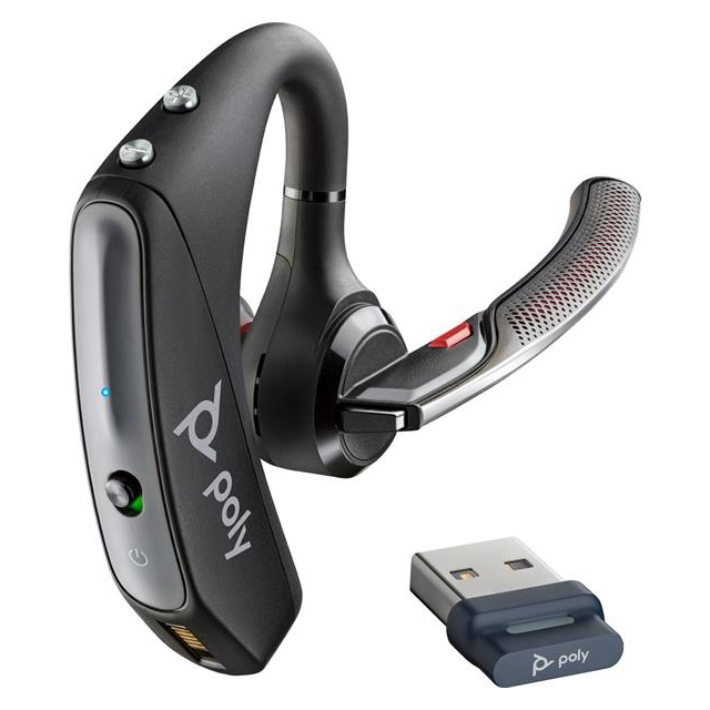 Bluetooth slúchadlá Poly Voyager 5200 USB-A + BT700