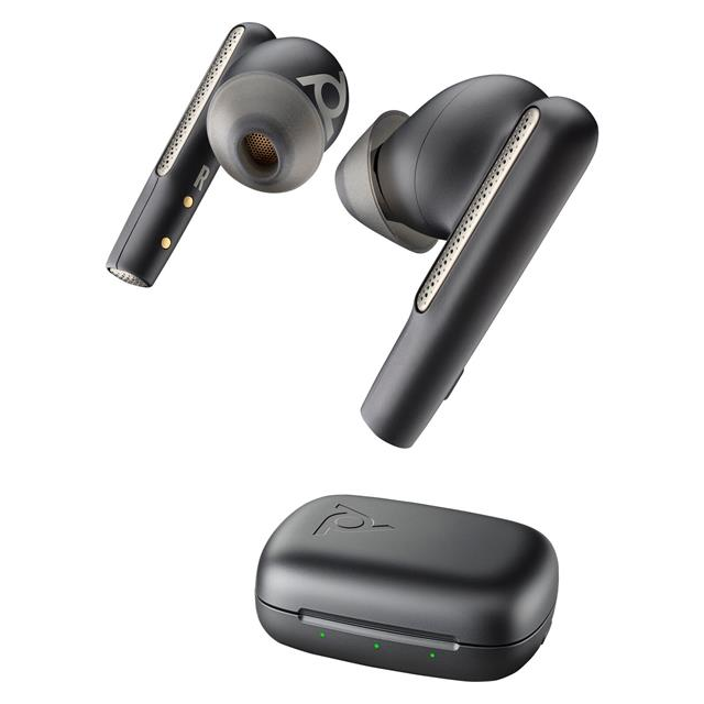Bluetooth slúchadlá Poly Voyager Free 60 MS Carbon Black + BT700 USB-C
