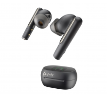 Bluetooth slúchadlá Poly Voyager Free 60+ MS Carbon Black + BT700 USB-C