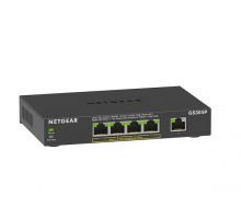 Netgear 5-Port Gigabit Ethernet SOHO Unmanaged Switch with 4-Ports PoE+ - GS305Pv3