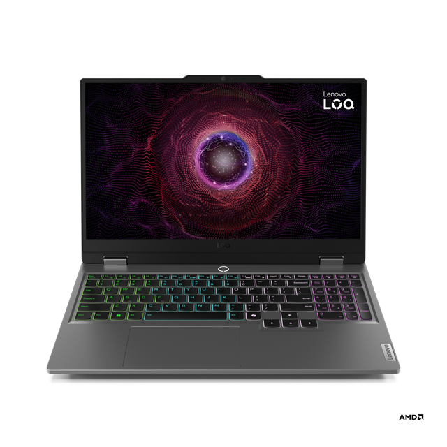 Lenovo IP LOQ 15AHP9, Ryzen 5 8645HS, 15.6˝ 2560x1440 QHD, RTX 4060/6GB, 16GB, SSD 512GB, FDOS, šedý