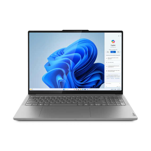 Lenovo Yoga Pro 9 16IMH9, Ultra 9-185H, 16.0˝ 3200x2000, RTX 4070/8GB, 64GB, SSD 1TB, W11Pro, šedý,