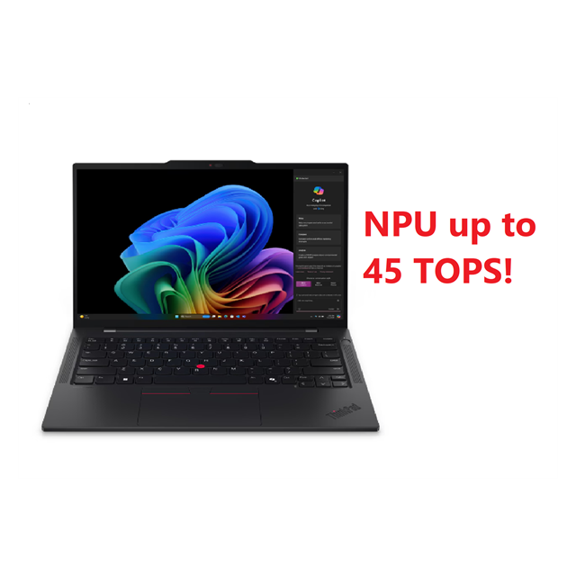 Lenovo TP T14s, Snapdragon X1E 78 100, 14.0˝ 2880 x 1800, UMA, 64GB, SSD 1TB, W11Pro, 400M, lesklý,