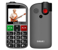 EVOLVEO EasyPhone FL, mobilní telefon pro seniory s nabíjecím stojánkem, stříbrná