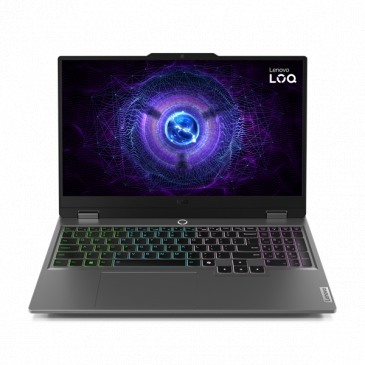 Lenovo IP LOQ 15IAX9I, i5-12450HX, 15.6˝ 1920 x 1080 FHD, RTX3050/6GB, 24GB, SSD 512GB, W11H, šedý,