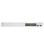 Cisco CBS220-16P-2G (16xGbE,2xSFP,16xPoE+,130W,fanless) - REFRESH