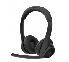 Logitech® Zone 305 - MIDNIGHT BLACK - UC version with Receiver