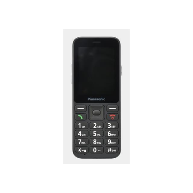 Panasonic KX-TU250EXB mobilní telefon pro seniory -  barevný displej 2,4", fotoaparát, USB-C, 4G,
