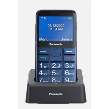 Panasonic KX-TU155EXCN mobilní telefon pro seniory -barevný displej 2,3", fotoaparát, microSD