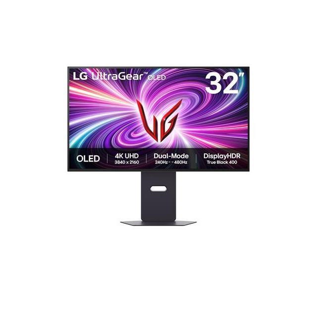LG 32GS95UV-B 31.5" OLED 3840x2160 1M:1 0.03ms 275cd 2xHDMI DP pivot 240Hz