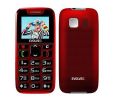 EVOLVEO EasyPhone, mobilní telefon pro seniory s nabíjecím stojánkem, červená