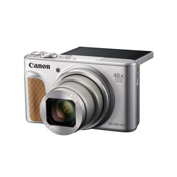 Canon PowerShot SX740HS, Silver - 20MP, 40x zoom, 24-960mm, 4K