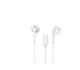 Canyon SEP-6, slúchadlá do uší, integrované ovládanie, Hi-Fi kvalita, USB-C kábel 1.2m, biele