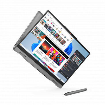 Lenovo IP 5 2in1 14IRH9, i5-13420H, 14.0˝ 1920x1200 WUXGA/Touch, UMA, 16GB, SSD 512GB, W11H, šedý,