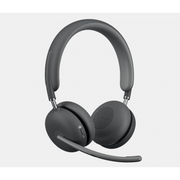 Logitech® Zone Wireless 2 UC - HEADSET - GRAPHITE,TEAMS - 2.4GHZ/BT