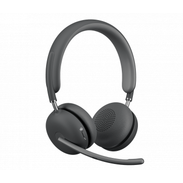 Logitech® Zone Wireless 2 UC - HEADSET - GRAPHITE, UC - 2.4GHZ/BT