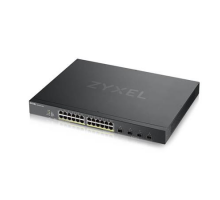 Zyxel XGS1935-28HP, 28 Port Lite-L3 Smart Managed PoE Switch, 24x Gigabit PoE and 4x 10G SFP+,