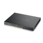 Zyxel XGS1935-28HP, 28 Port Lite-L3 Smart Managed PoE Switch, 24x Gigabit PoE and 4x 10G SFP+,