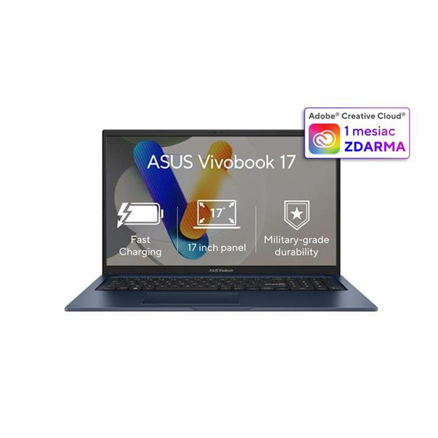 ASUS Vivobook X1704VA-AU567W, Intel Core i5-1334U, 17.3˝ 1920 x 1080 FHD, UMA, 16GB, SSD 512GB, W11H