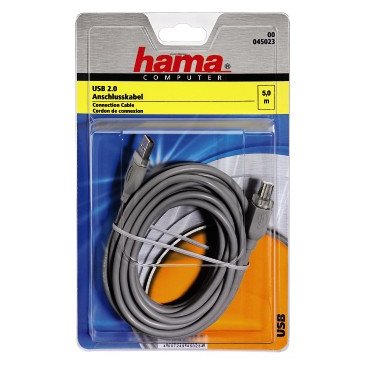 Kabel Hama USB A-B 45023 5m