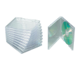 Krabicka CD transpar.stred