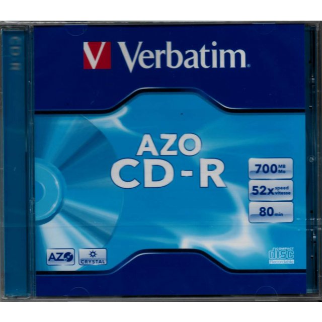 CD-R Verbatim 700 52x Super Azo jewell