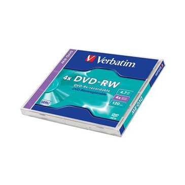 DVD-RW Verbatim 4,7GB 4x