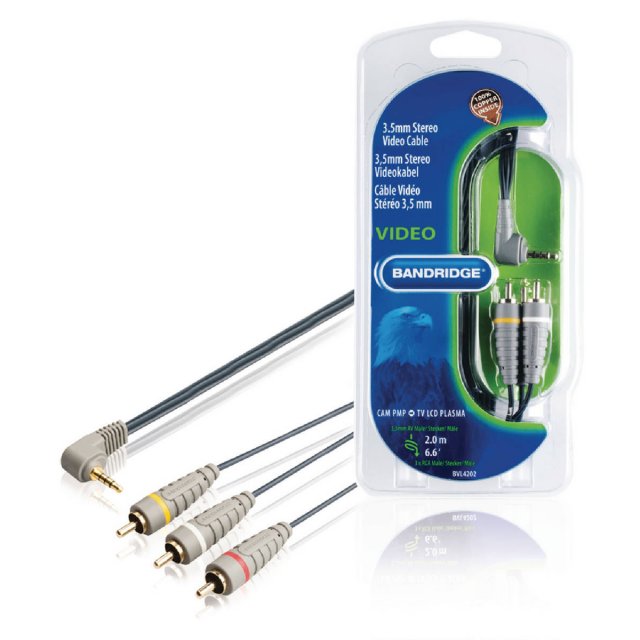 Kabel Jack3,5-3CINCH BVL4202