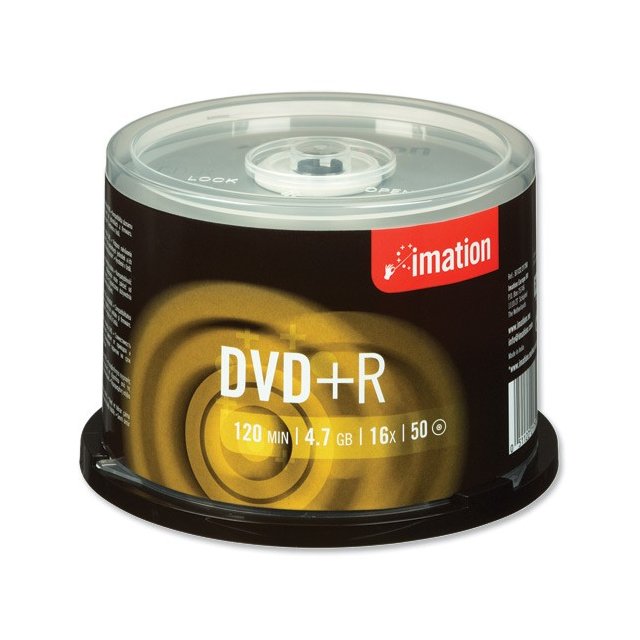 DVD+R Imation 4,7GB 16x 50pack cake
