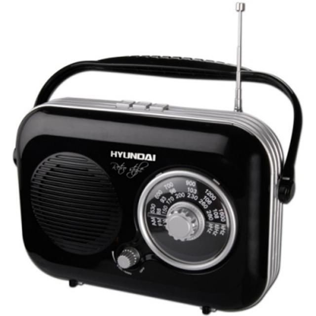 Radio Hyundai PR100 Retro cierna
