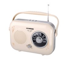 Radio Hyundai PR100B Retro kremova