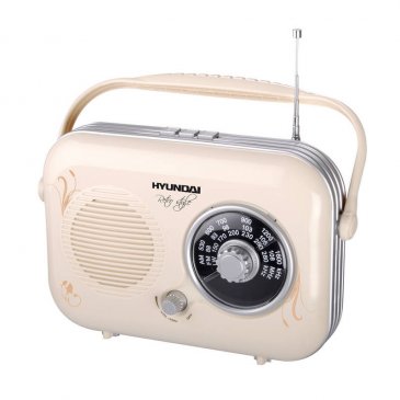 Radio Hyundai PR100B Retro kremova