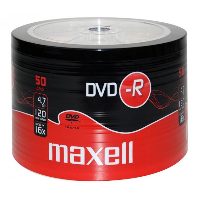 DVD-R Maxell 4,7GB 16x 50bulk