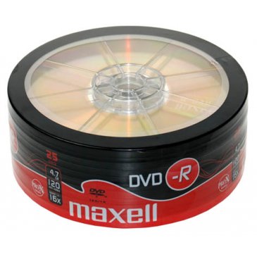 DVD-R Maxell 4,7GB 16x 25bulk