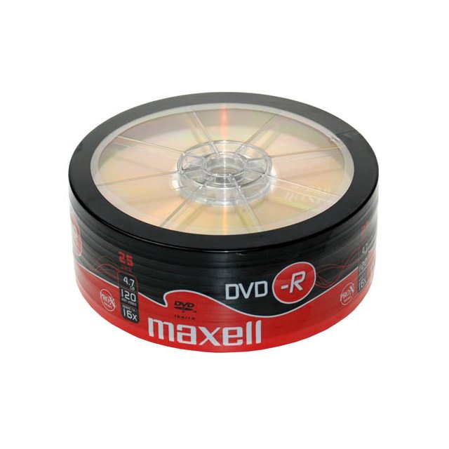 DVD-R Maxell 4,7GB 16x 25bulk
