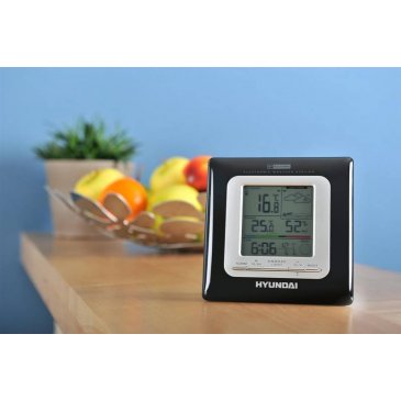 Meteo. stanica Hyundai WSC 2909 cierna