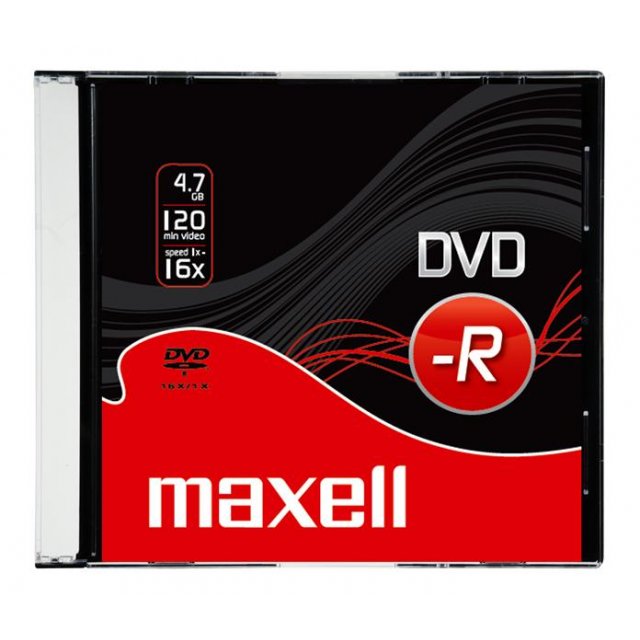 DVD-R Maxell 4,7GB 16x slim
