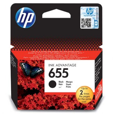 Napln HP 655 BK CZ109AE