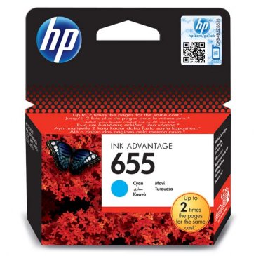Napln HP 655 CY CZ110AE