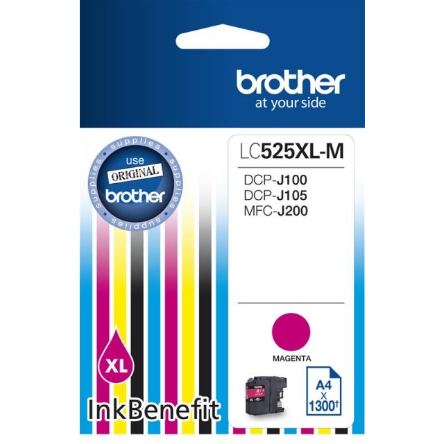 Napln Brother LC-525XL J100/105 Magenta