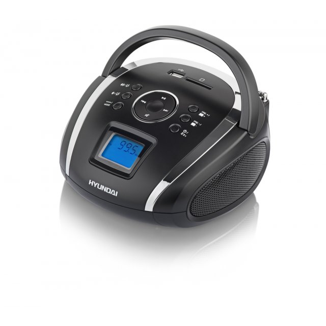Rádiomagnetofón Hyundai TR 1088 SU3BS Black