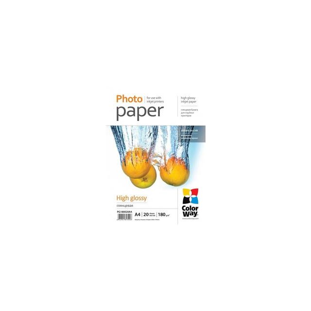 Fotopapier ColorWay A4/20ks 180g/m